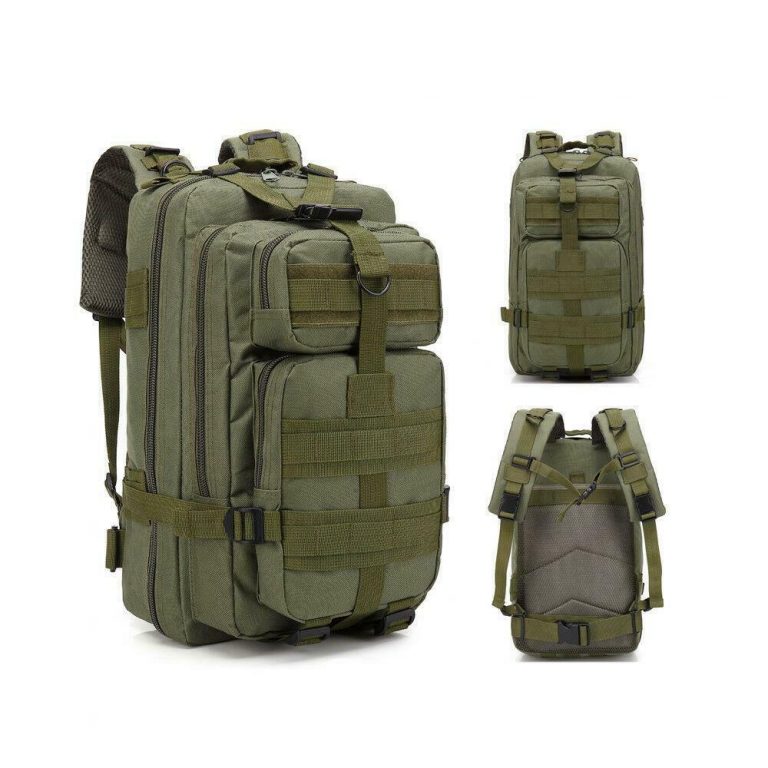 30l outdoor neutral adjustable military tactic backpack rucksacks hiking travel